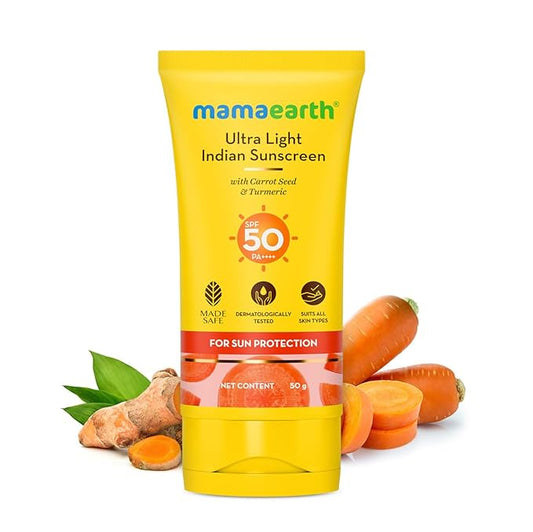 Mamaearth Ultra Light Sunscreen ingredients