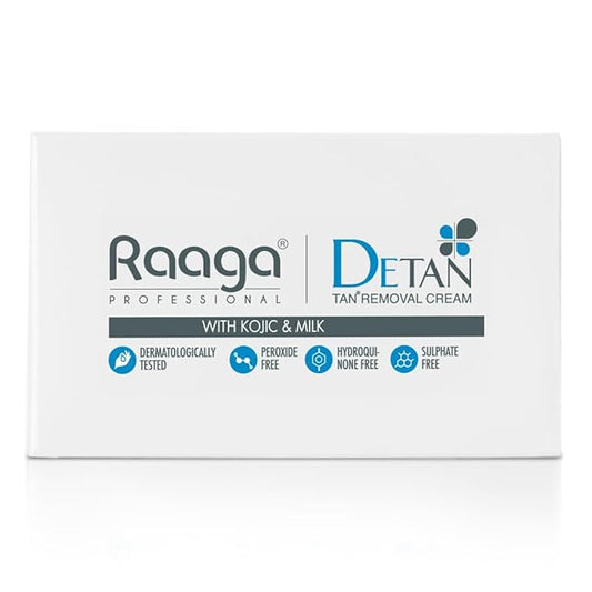Raaga Professional De-Tan Tan Removal Cream 72g (12g x 6 sachets)