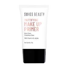 Swiss Beauty Mattifying Primer – packaging detail