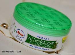 Green Ayur Aloe Vera Cream ingredients