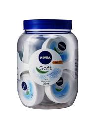 Nivea Creme Soft 25ml Jar of 12 front