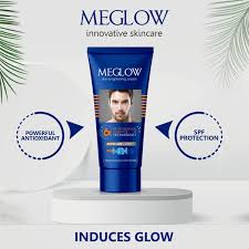 Meglow Men Cream back label