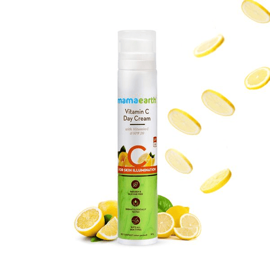 Mamaearth Vitamin C Day Cream back