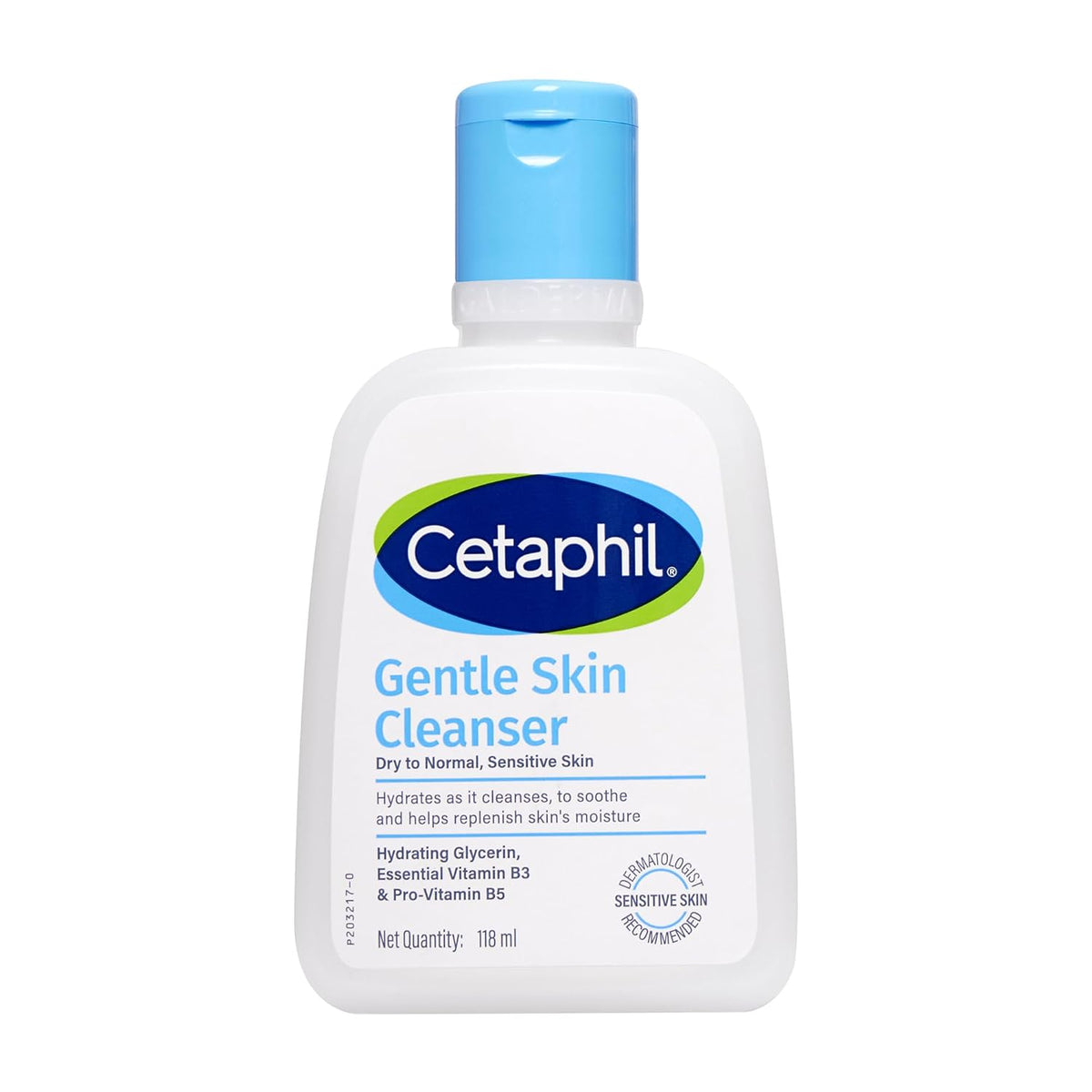 Cetaphil Gentle Hydrating Face Wash 118ml – front view