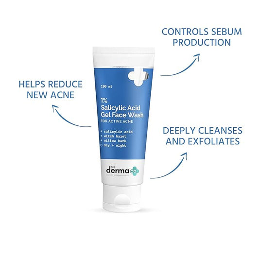 Derma Co Salicylic Face Wash texture