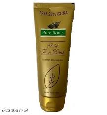 Pure Roots Gold Face Wash 60ml