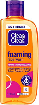 Clean & Clear Foaming Face Wash 50ml 100ml