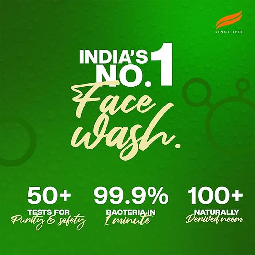 Himalaya Neem Face Wash – back label