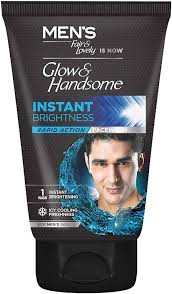 Fair & Lovely Glow & Handsome Instant Brightness Face Wash 50g