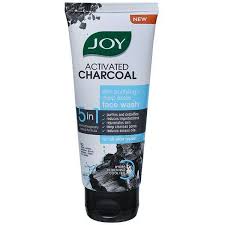 Joy Charcoal Face Wash – side label