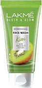 LAKME Blush and Glow Kiwi Face Wash with Vitamin C Serum 50g