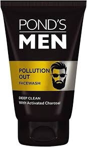 Ponds Men Pollution Out Charcoal Face Wash 50g