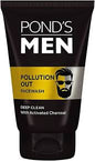 Ponds Men Pollution Out Charcoal Face Wash 50g
