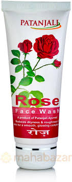 Patanjali Rose Face Wash 60ml – front view