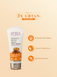 Lotus Herbals Ubtan Facewash detail