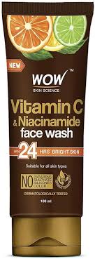 WOW Skin Science Brightening Vitamin C Face Wash Pack of 2