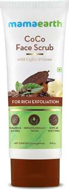 Mamaearth CoCo Face Scrub with Coffee and Cocoa 100g