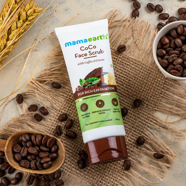 Mamaearth CoCo Face Scrub detail
