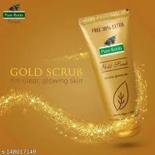 Pure Roots Gold Scrub texture