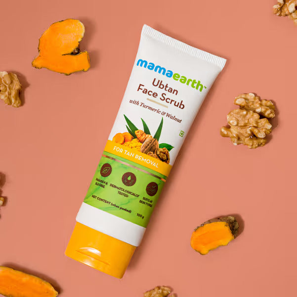 Mamaearth Ubtan Face Scrub detail