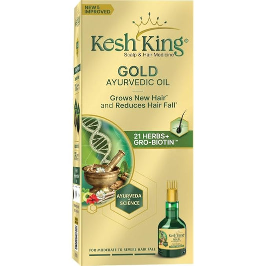 Kesh King Gold Ayurvedic Anti-Hairfall Oil 50ml 100ml