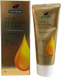 Pure Roots Hair Removal Cream Gold