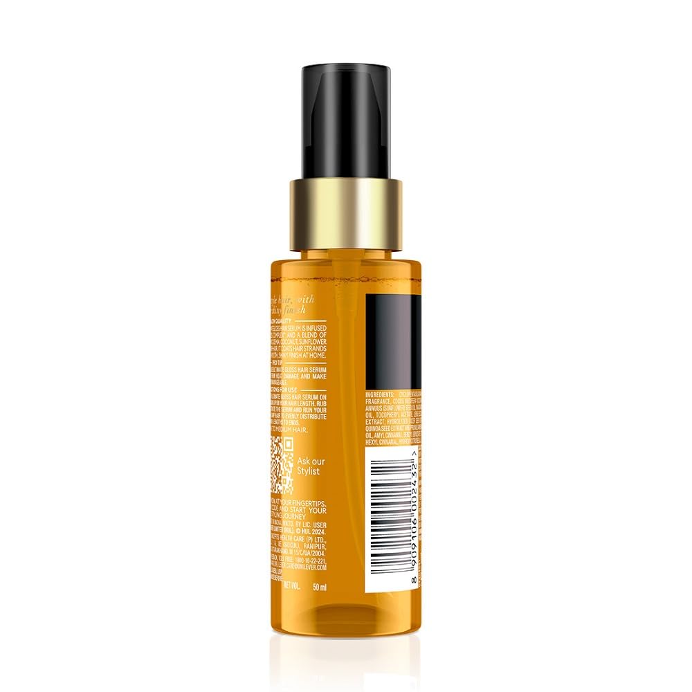 TRESemme Ultra Shine Serum ingredients