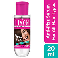 Livon Serum for All Hair Types Frizz-Free 20ml 50ml 100ml