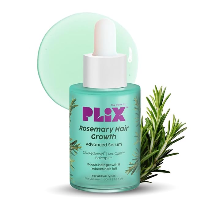 PLIX Rosemary Hair Growth Serum 30ml 50ml with 3% Redensyl