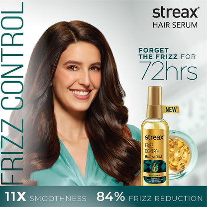 Streax Hair Serum back label