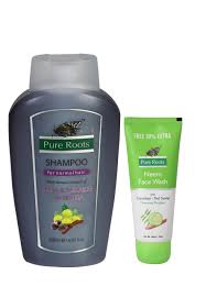 Pure Roots Amla Shikakai Reetha Shampoo 500ml