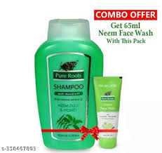 Pure Roots Neem with Tulsi and Honey Shampoo 500ml