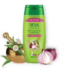 Sesa Onion Shampoo back label
