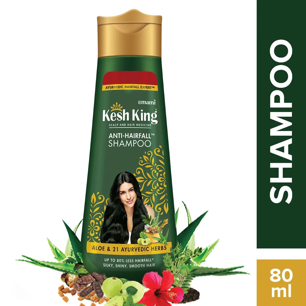 Emami Kesh King Anti Hairfall Shampoo 80ml – front view