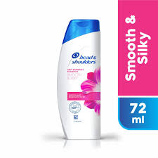 Head and Shoulders Smooth and Silky Anti Dandruff Shampoo 72ml 180ml