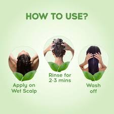 Dabur Vatika Shampoo back label