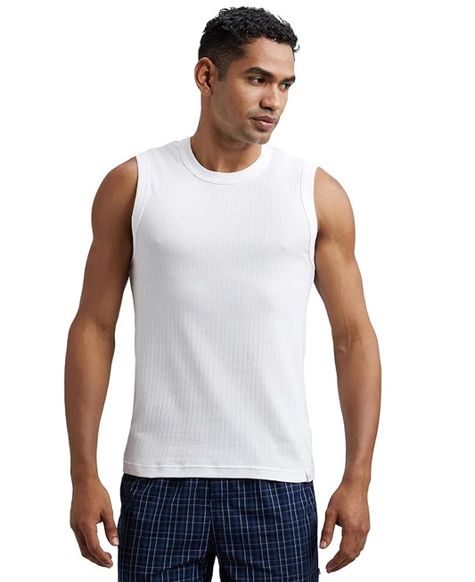 Jockey 9930 Men's Super Combed Cotton Muscle Vest front view