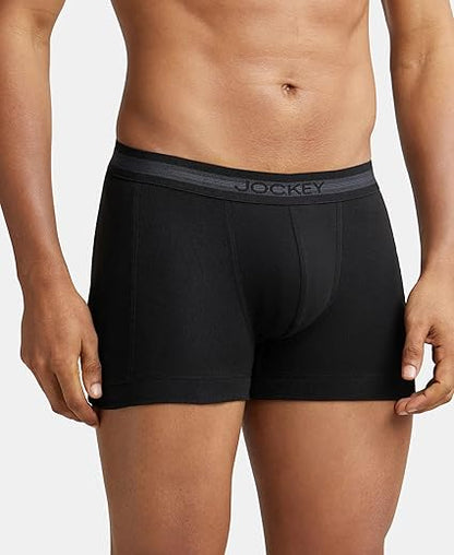 Jockey 1015 Cotton Rib Trunk front view