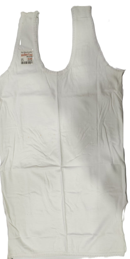 Mother Cool Full Slip White Pack of 6 – front view