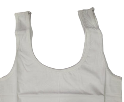 Mother Cool Kajal White Slip detail