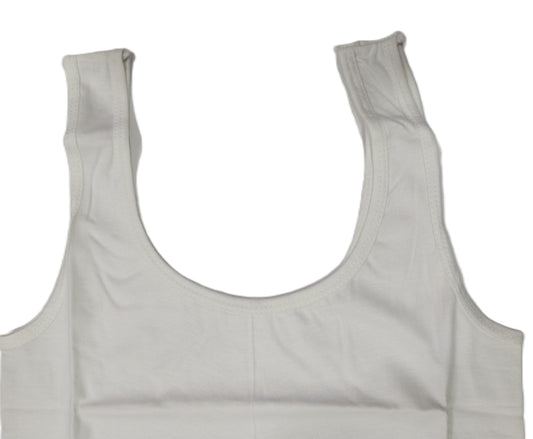 Mother Cool Kajal White Slip detail