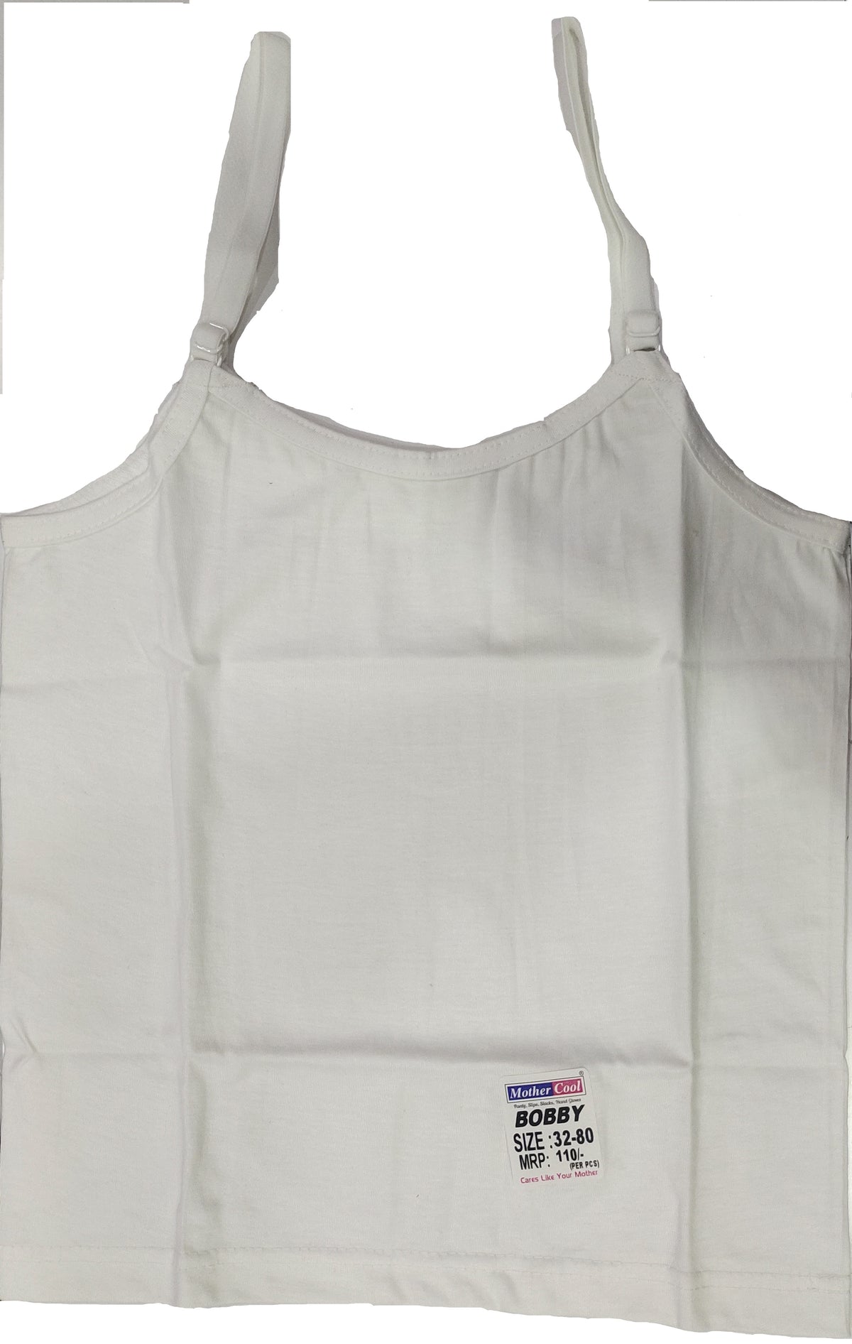 Mother Cool Bobby White Slip Pack of 6 front