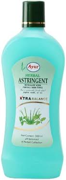 Ayur Astringent Lotion with Aloe Vera 100ml – front view