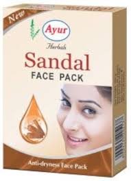 Ayur Sandal Face Pack – front view