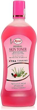 Ayur Herbal Skin Toner with Aloe Vera Rose Water 100ml