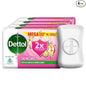 Dettol Skincare Moisturizing Beauty Soap Bar with Argan Oil 100g Pack of 4