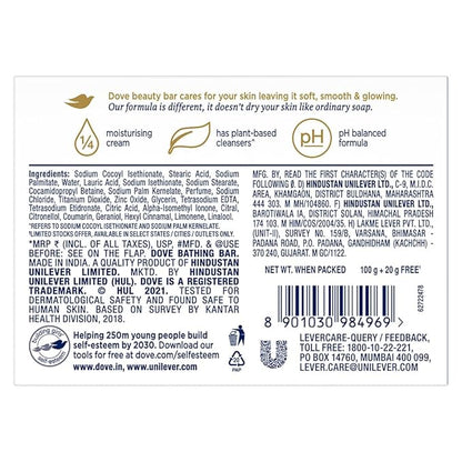 Dove Cream Beauty Bar detail