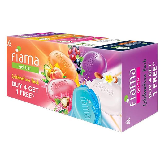 Fiama Di Wills Gel Bar Celebration Pack 125g Buy 4 Get 1 Free