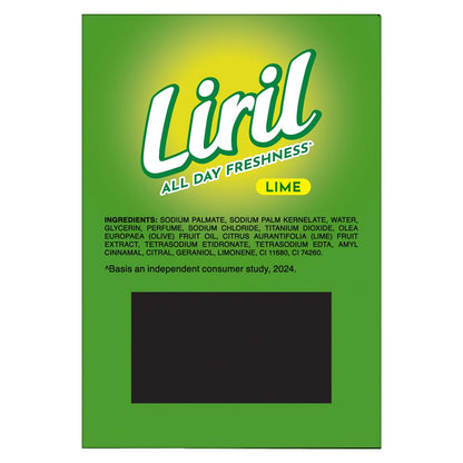 Liril Soap ingredients label