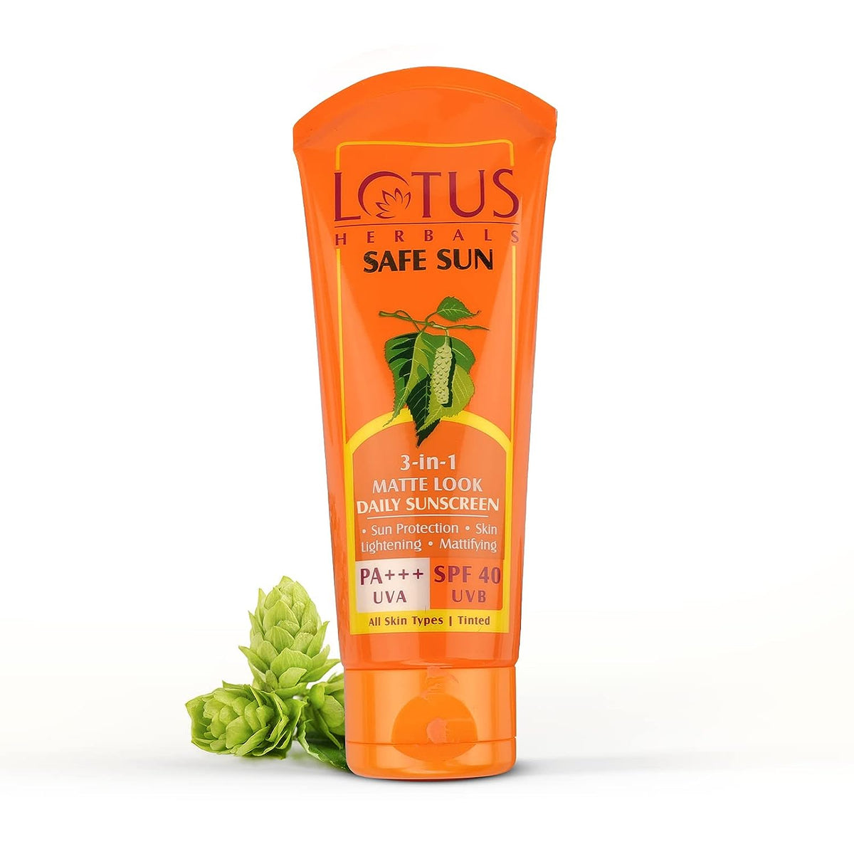 Lotus Herbals Tinted Sunscreen SPF 40 Matte Look 100g